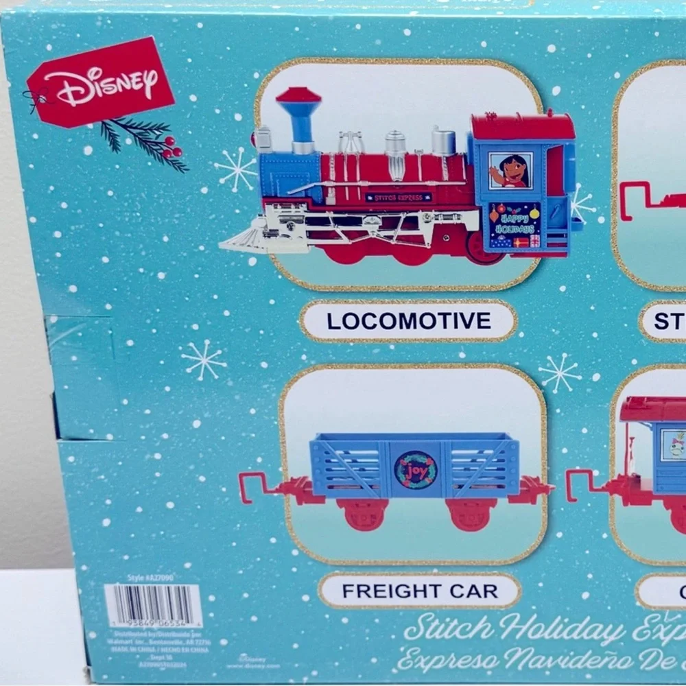 NIB DISNEY Lilo & Stitch Holiday Express Train 2024 Exclusive, Hard to find
